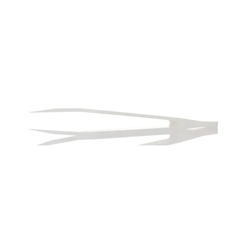 RS PRO 115mm Plastic Flat, Round, Straight Tweezer 136-9862