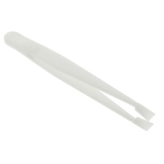 RS PRO 115mm Plastic Flat Tweezer 136-9869