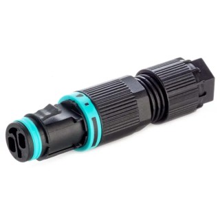 RS PRO Cable Tee Socket Female Screw, 2-Pole, 10A, 400V, 1-Way, IP68 136-9897