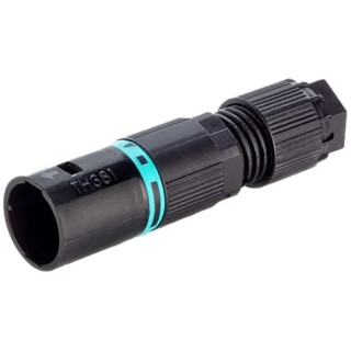 RS PRO Cable Tee Plug Male Screw 2-Pole 10A 1-Way IP68 400V RS PRO 136-9896
