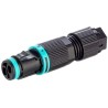 RS PRO Cable Tee Socket Female Screw 2-Pole 10A 1-Way IP68 400V RS PRO-136-9898