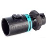 RS PRO Panel Mount Tee Plug Male Screw, 2-Pole, 10A, 1-Way, IP68 136-9900