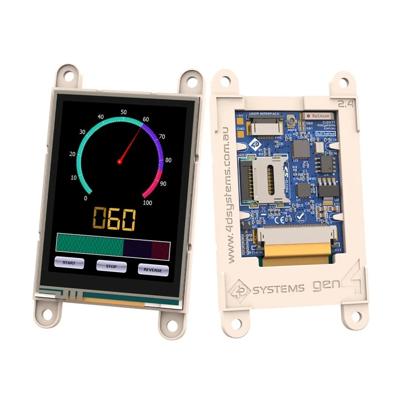 4D Systems gen4-IoD-24T LCD Colour Display Touch Screen 2.4 Inch 240 x 320 Pixel UART Interface gen4-IoD-24T