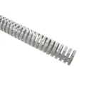 RS PRO Grey Flexible Slot Cable Trunking Polypropylene W20mm x D20mm x L500mm W20mm
