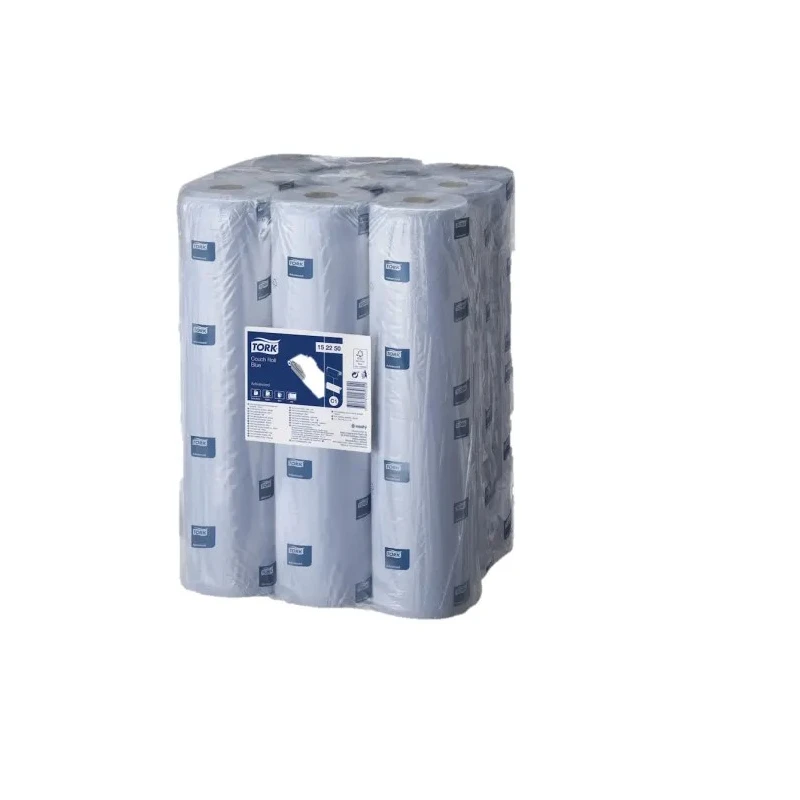 Tork Blue Couch Roll Paper Towel, 2 Ply, 56.1 m x 480 mm, 165 Sheets, Roll Width 500 mm, Model 152250