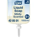 Tork Fragrant Mild Hand Cleaner 1 L Bottle Liquid Non-Anti Bacterial EU Ecolabel 420501
