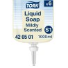 Tork Fragrant Mild Hand Cleaner 1 L Bottle Liquid Non-Anti Bacterial EU Ecolabel 420501