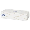 Tork White Two-Ply Facial Tissue Box of 100, Premium Quality Extra Soft Sheets 140280