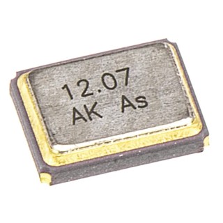 AKER 25 MHz Crystal ±30 ppm Surface Mount 4-Pin 0.6 mm Height 2.5 mm Length 2 mm Width C2E-25.000-12-3030-X