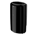 Tork 50L Black Plastic Waste Bin 389mm Width 629mm Height Plastic Construction 563008