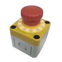 APEM Twist Release Emergency Stop Push Button Panel Mount 22 mm Cutout 2 NC Contacts IP65 A02ES-I