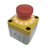APEM Twist Release Emergency Stop Push Button Panel Mount 22 mm Cutout 2 NC Contacts IP65 A02ES-I