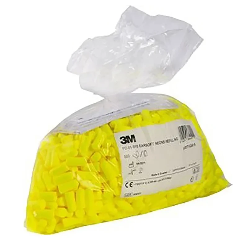 3M E.A.R Soft Yellow Neons Series Yellow Disposable Ear Plugs 34 dB Rated PD-01-010