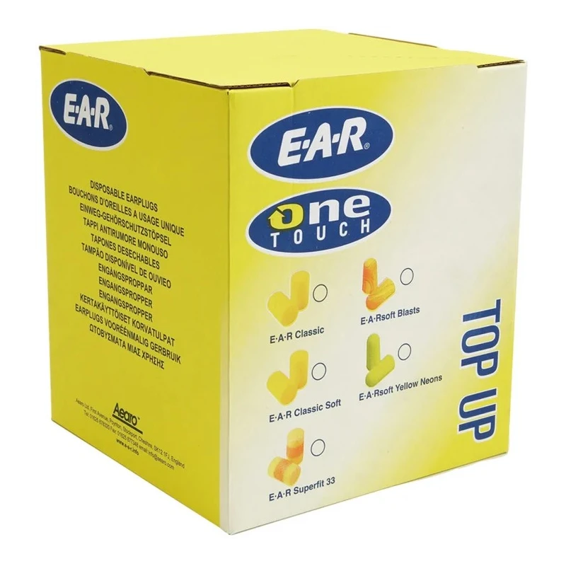 3M E.A.R Classic Series Yellow Disposable Ear Plugs SNR 31dB PD-01-009