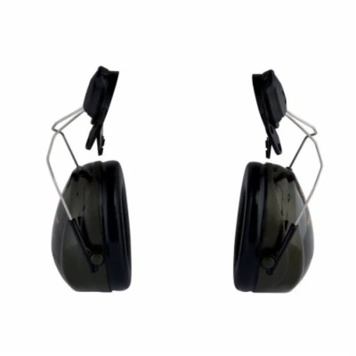 3M PELTOR Optime II Ear Shells for Helmets, 31 dB SNR, Black, Helmet Attachment H520P3H-410-GQ