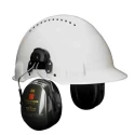 3M PELTOR Optime II Ear Shells for Helmets, 31 dB SNR, Black, Helmet Attachment H520P3H-410-GQ
