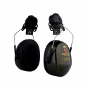 3M PELTOR Optime II Ear Shells for Helmets, 31 dB SNR, Black, Helmet Attachment H520P3H-410-GQ