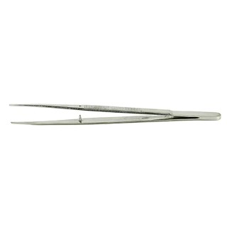 RS PRO 150mm Stainless Steel Strong Tweezer 136-9823