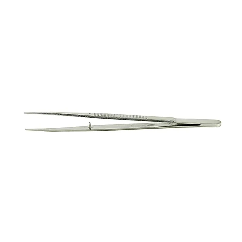 RS PRO 150mm Stainless Steel Strong Tweezer 136-9823