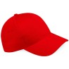 RS PRO Red 100% Cotton Ultimate 5 Panel Adjustable Cap 137-0284