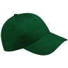 RS PRO Green Cotton Ultimate 5 Panel Cap Adjustable Rip-Strap 137-0281