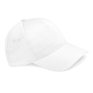 RS PRO White 100% Cotton Ultimate 5 Panel Adjustable Cap 137-0286