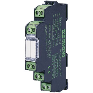 Murrelektronik Limited Signal Conditioner MTW 12.4 Series RTD Input 0-100 °C Output 0-10 V, 4-20 mA DIN Rail Mount 44332