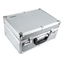 Viso Metal Transit Case, Aluminium Construction, Silver Finish, 338 mm x 248 mm x 162 mm STC 900P