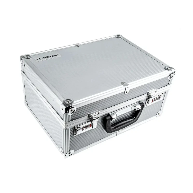 Viso Metal Transit Case, Aluminium Construction, Silver Finish, 338 mm x 248 mm x 162 mm STC 900P