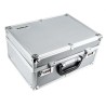 Viso Metal Transit Case, Aluminium Construction, Silver Finish, 338 mm x 248 mm x 162 mm STC 900P