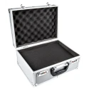 Viso Metal Transit Case, Aluminium Construction, Silver Finish, 338 mm x 248 mm x 162 mm STC 900P
