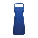 RS PRO Royal Blue Reusable Cotton, Polyester Apron 860 mm 137-0455