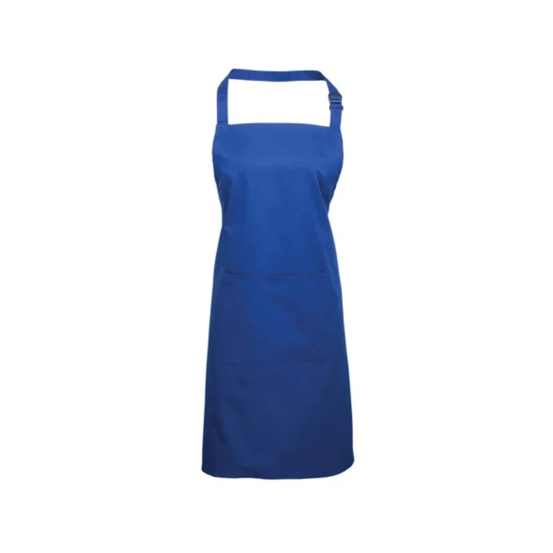 RS PRO Royal Blue Reusable Cotton, Polyester Apron 860 mm 137-0455