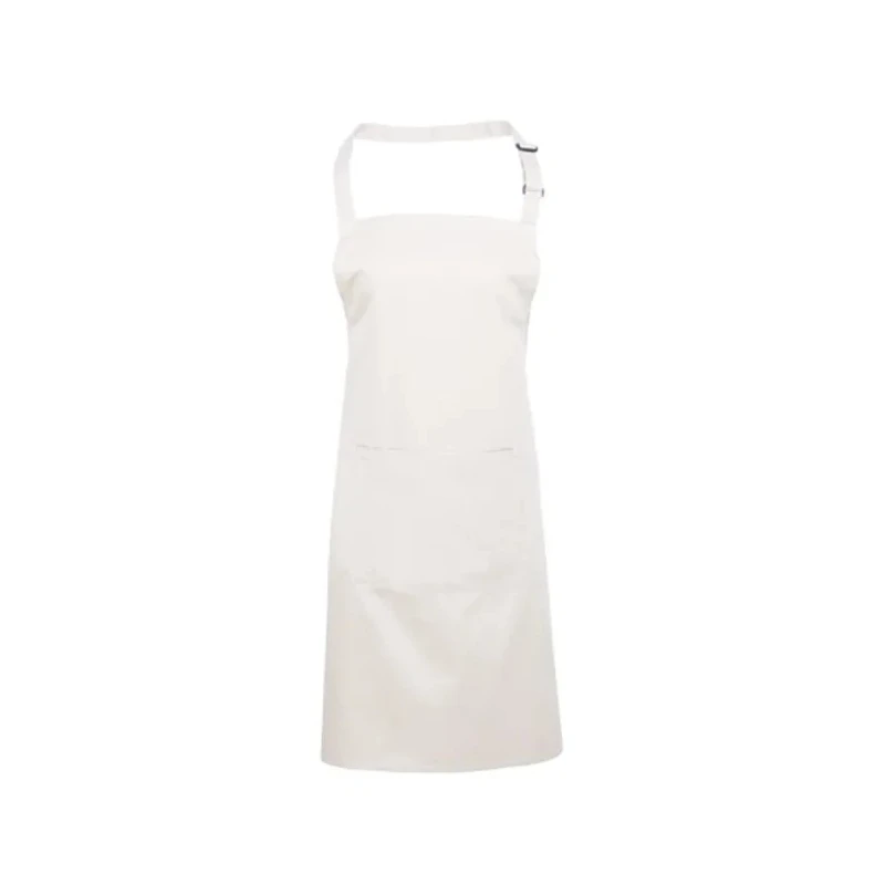 RS PRO White Reusable Polyester Cotton Apron 860 mm 137-0456