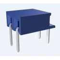 Amphenol Communications Solutions Minitek Series Straight Through Hole PCB Socket, 2-Contact, 1 Row, 2 mm 10131930-102ULF