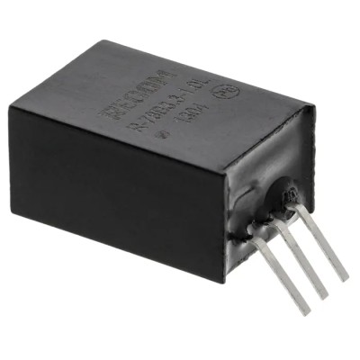Recom Switching Regulator Through Hole Mount 3.3V DC Output Voltage 1A Output Current 3.3W Power R-78B3.3-1.0L