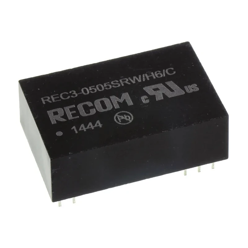 Recom 5V dc/ 600 mA DC/DC Converter, 5V dc Input, 4.5V Input, 3W Through Hole DIP Package REC3
