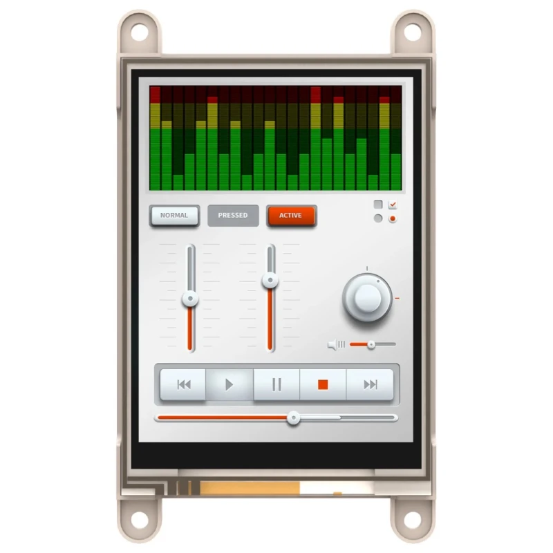 4D Systems gen4 IoD UART LCD Colour Display 81.28 mm Diagonal 240 x 320 Pixel Resistive Touch Screen SK-gen4-IoD-32T