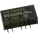 Recom 1W SIP DC/DC Converter, 5V DC Output, 200mA Output Current, 5V DC Max Input RB-0505S