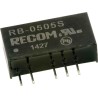 Recom 1W SIP DC/DC Converter, 5V DC Output, 200mA Output Current, 5V DC Max Input RB-0505S