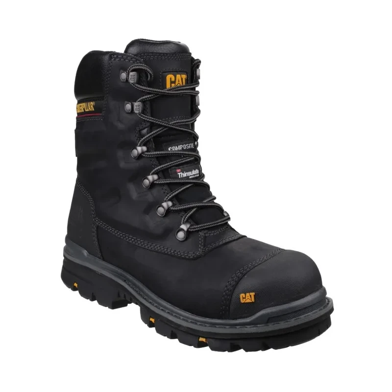 Caterpillar Premier Black Composite Toe Capped Men's Safety Boots Size UK 11 EN ISO 20345:2011 P720150