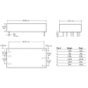 Recom DC/DC Converter 5V DC 6 A, 24V DC Input, 18V Minimum Input, 30 W Power, Through Hole Mounting RP30