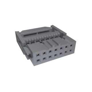 Amphenol Communications Solutions 14-Way IDC Connector Female for Cable, 2 Row 71600-114LF