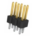 Amphenol Communications Solutions Bergstik Series Straight Through Hole Pin Header, 6 Contacts, 2.54 mm 77313-118-06LF