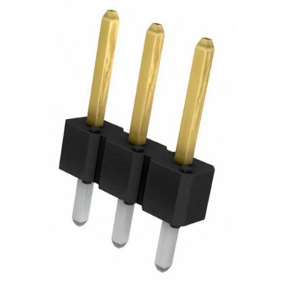 Amphenol Communications Solutions Bergstik Series Straight Through Hole Pin Header, 3 Contact(s), 2.54 mm 77311-118-03LF