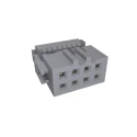 Amphenol Communications Solutions 8-Way 2-Row Shrouded IDC Female Connector for Cable 1000V ac 1A 2.54mm Pitch 71600-108LF
