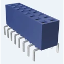 Amphenol Communications Solutions Dubox Series Straight Through Hole PCB Socket, 16-Contact, 2 Row, 2.54 mm Pitch 71991-308LF