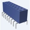 Amphenol Communications Solutions Dubox Series Straight Through Hole PCB Socket, 16-Contact, 2 Row, 2.54 mm Pitch 71991-308LF