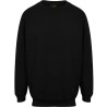 RS PRO Black Cotton, Polyester Unisex Zipper Work Sweatshirt XL 440 to 460 mm 137-0251