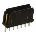 Amphenol Communications Solutions Dubox Series Straight Through Hole PCB Header 7 Contacts 2.54 mm Pitch 76384-307LF
